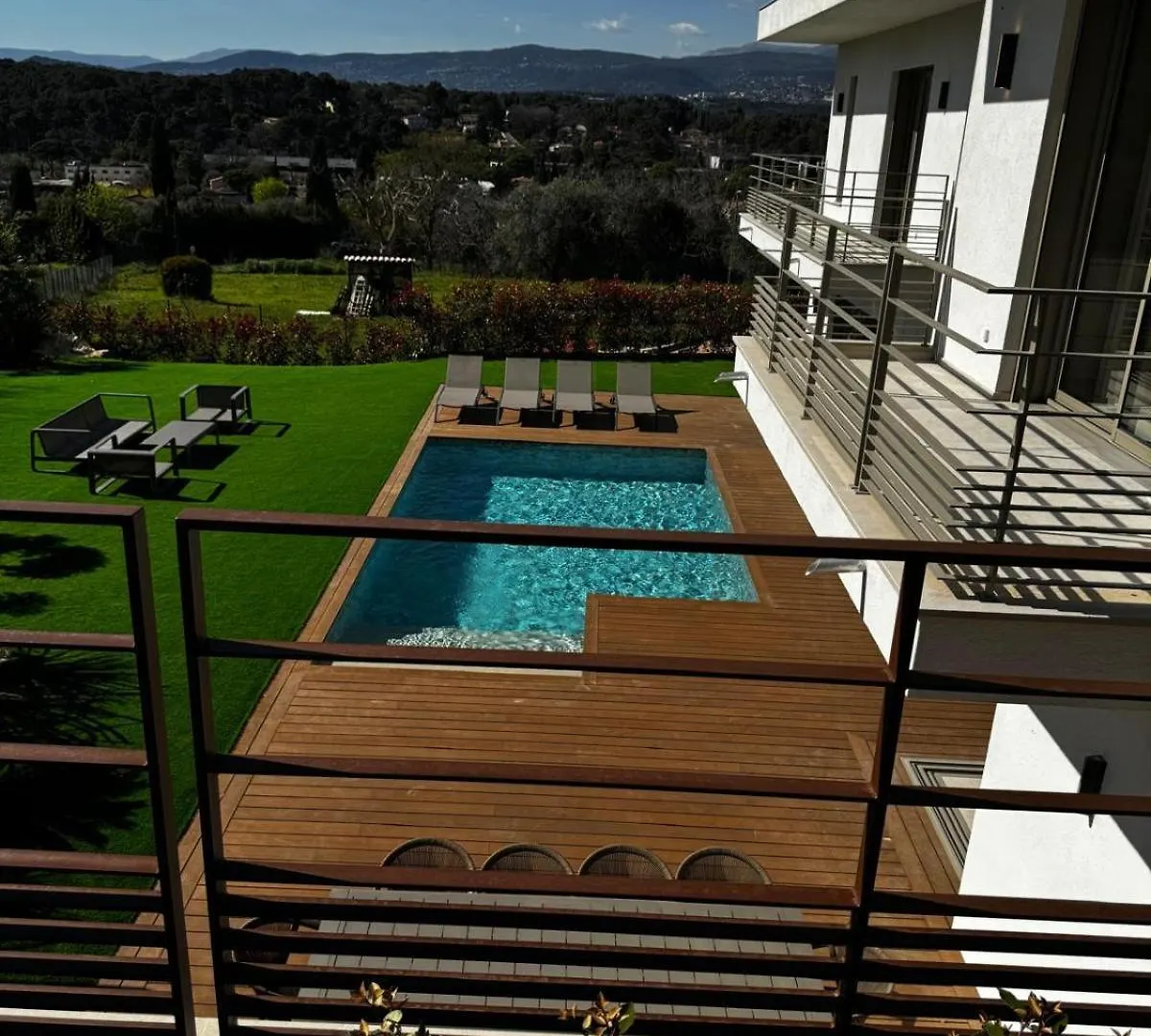 Villa Jylloue Modern 6 Chambres , Navette Aeroport Et Agent De Service Mougins