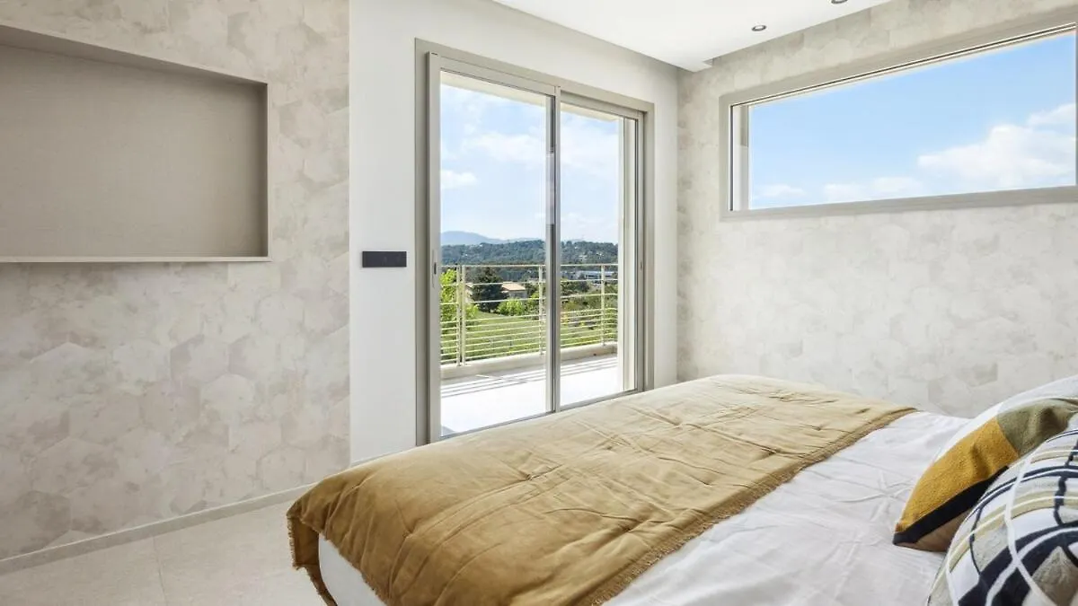 Villa Jylloue Modern 6 Chambres , Navette Aeroport Et Agent De Service Mougins