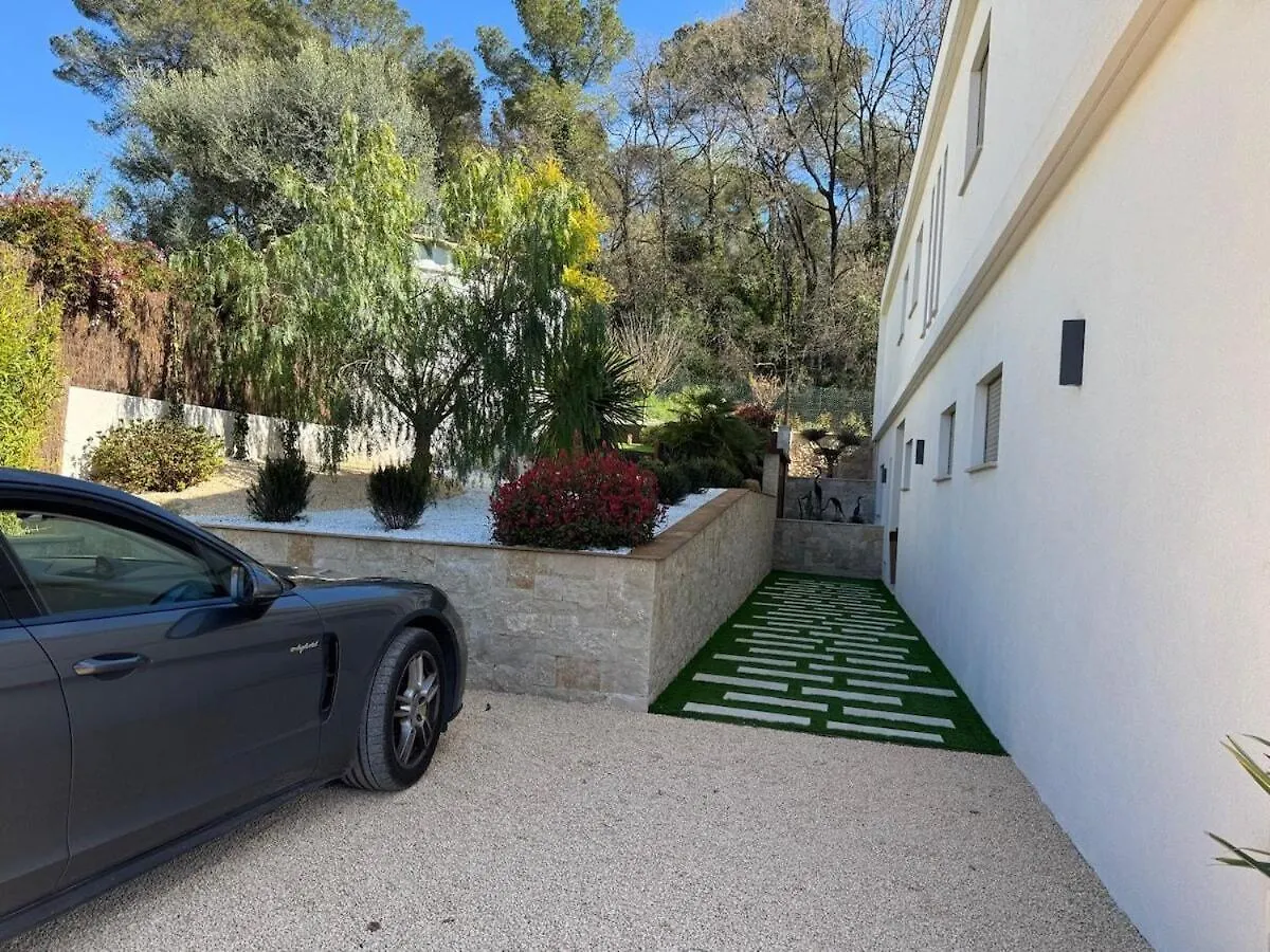 Villa Jylloue Modern 6 Chambres , Navette Aeroport Et Agent De Service Mougins