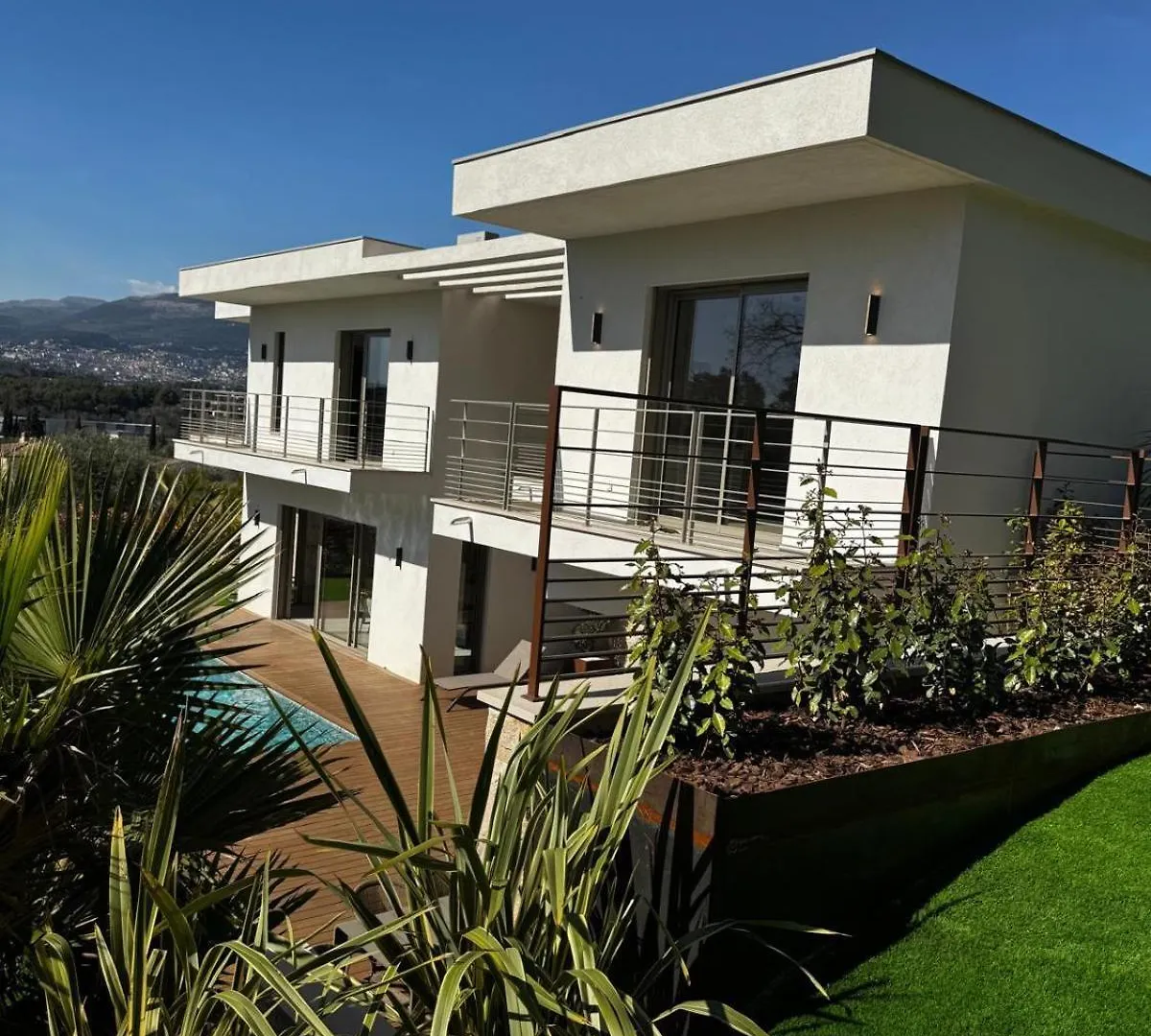 Villa Jylloue Modern 6 Chambres , Navette Aeroport Et Agent De Service Mougins
