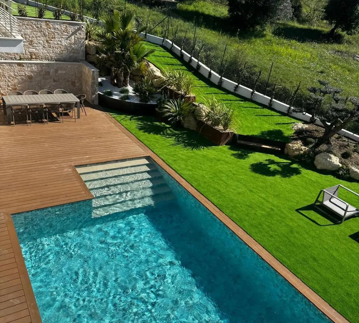 Villa Jylloue Modern 6 Chambres , Navette Aeroport Et Agent De Service Mougins France